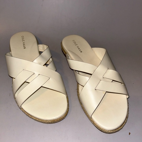 Cole Haan Shoes - Authentic Cole haan florets flat slide sandal
